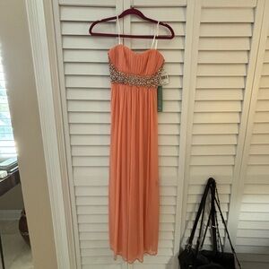 Junior Peach Dress- Size 1